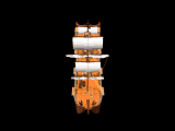 Pirate ship animated GIF
